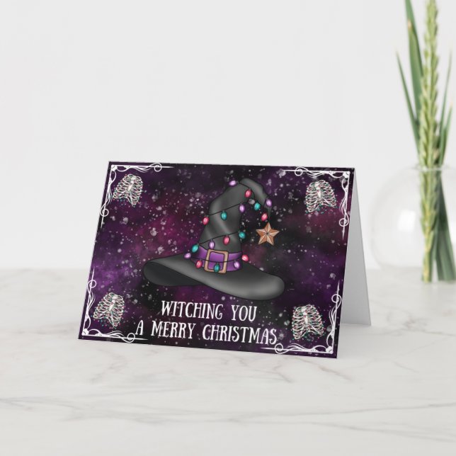 Deseándote una Feliz Navidad de Brujas (Anverso)