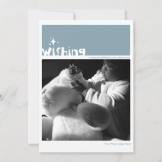 Desear la tarjeta con el sobre