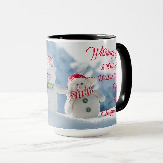 Desear la taza del Año Nuevo (Anverso derecho)