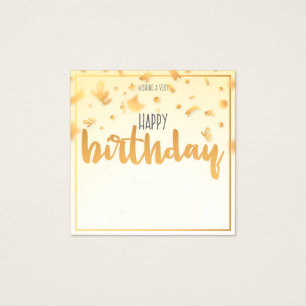 Desear un cumpleaños muy feliz