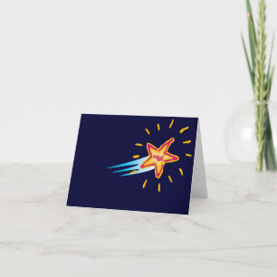 Desear una tarjeta de estrella