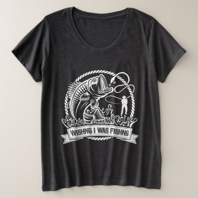 Desearía Estar Pescando (Anverso del diseño)