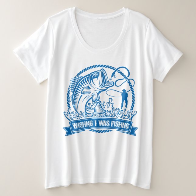 Desearía Estar Pescando (Anverso del diseño)