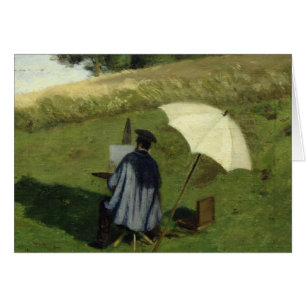 Desee la pintura en el aire abierto, c.1852 de