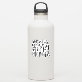 Deséenle Un Feliz Pegatina De Navidad