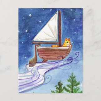 Desembarcadero volador #1 postal