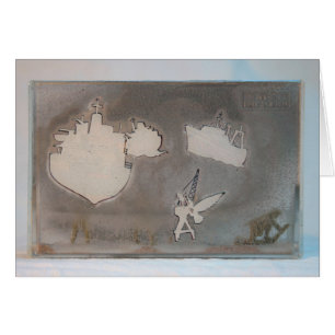 Desembarque Tarjeta de medios mixtos K7 1986