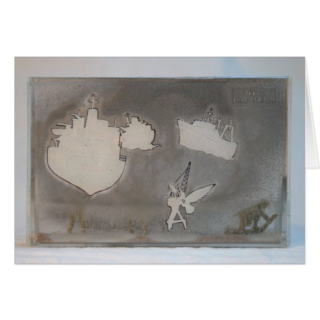 Desembarque Tarjeta de medios mixtos K7 1986 (Anverso (Horizontal))