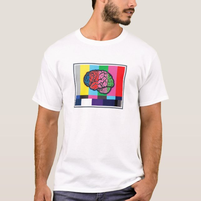 "Desenchufe camiseta del negro de la señal" (Anverso)