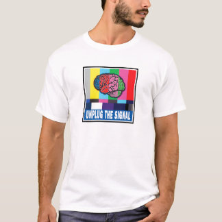 "Desenchufe la versión orgánica 2 de la camiseta