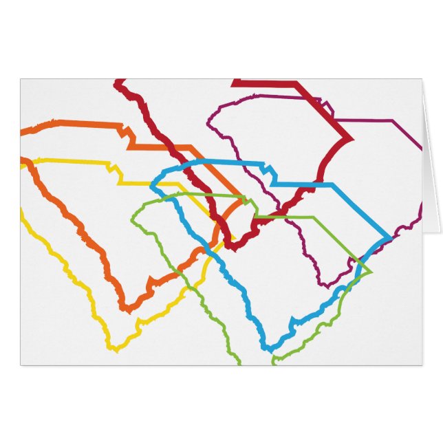 desenfoque del orgullo de carolina del sur (Anverso (Horizontal))