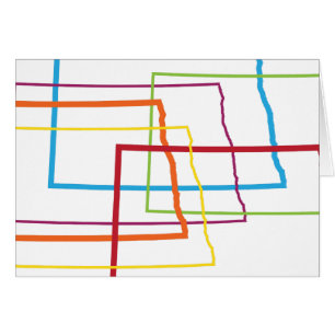 desenfoque del orgullo de dakota del norte