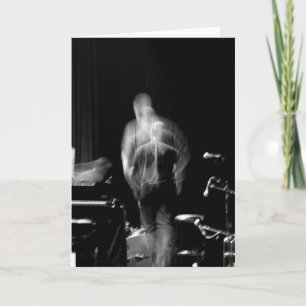 Desenfoque y movimiento en el escenario Tarjeta de