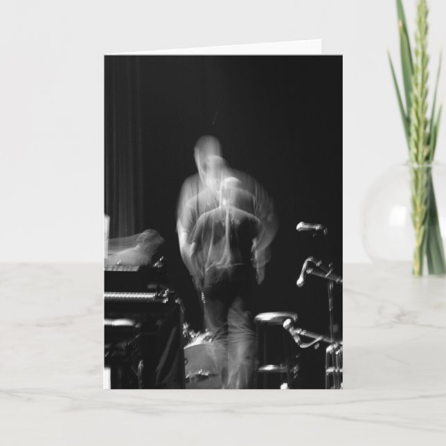 Desenfoque y movimiento en el escenario Tarjeta de (Anverso)