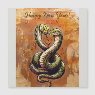 Deseo de Año Nuevo para el Amor 2025 Serpiente de
