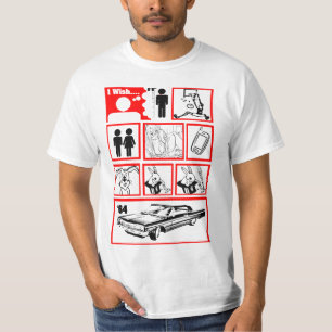 Deseo que fuera una camiseta más alta