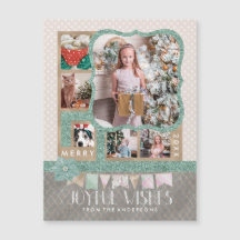 Deseos alegres Navidades 6 Collage de fotos Person