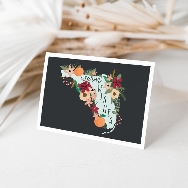 Deseos Cálidos De La Tarjeta De Nota Ilustrada De  (Subido por el creador)