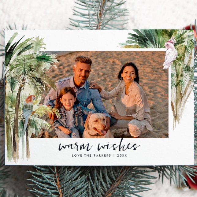Deseos Cálidos | Foto de Navidad en Playa Tropical (Subido por el creador)