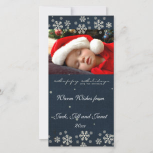 Deseos cálidos Tarjetas de fotos Christams
