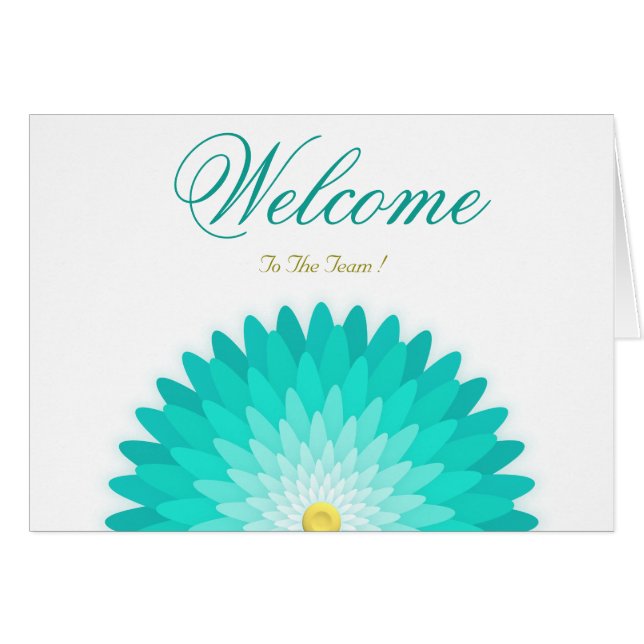 Deseos de bienvenida de Lotus mínimo blanco (Anverso (Horizontal))