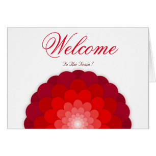 Deseos de bienvenida de Lotus mínimo blanco