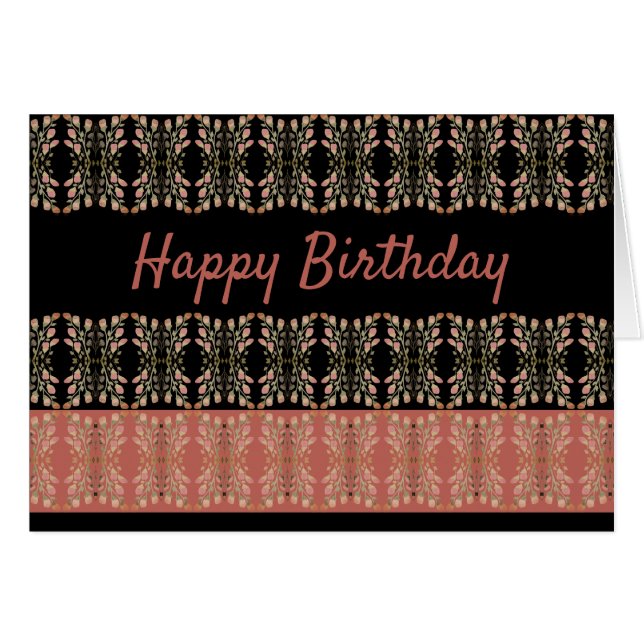 Deseos de cumpleaños asombrosos (Anverso (Horizontal))