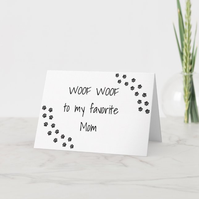 DESEOS DE CUMPLEAÑOS **DE TU TARJETA DE MADRE DE P (Anverso)