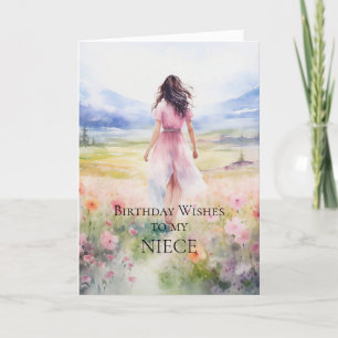 Deseos De Cumpleaños Para Mi Tarjeta De sobrina