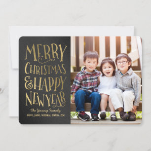Deseos de mora Tarjetas de fotos navideñas de colo