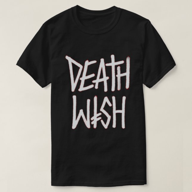 Deseos de Muerte apilados camiseta clásica (Diseño del anverso)