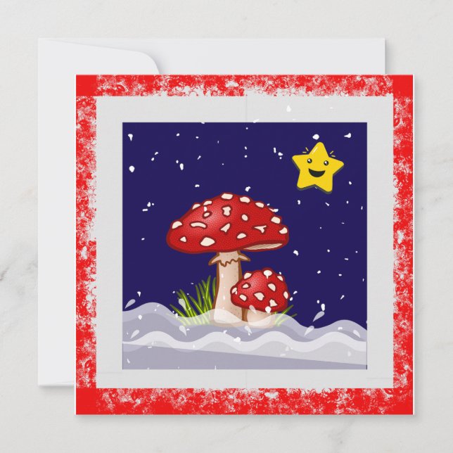 Deseos de Navidad, días nevando (Anverso)