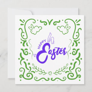 Deseos de Pascua orejas de conejito