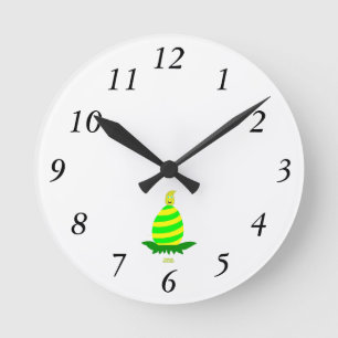 Deseos De Pascua Reloj De Pared Acrílico