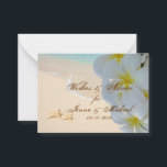 Deseos de PixDezines Plumeria Leis   Tarjetas de C<br><div class="desc">PixDezines Plumeria Leis/luau y Deseos de las estrellas Tarjetas de Asesoramiento sobre la playa tropical de arena blanca. Un paquete de 100 tarjetas como recintos o dejarlas en la mesa para que sus invitados puedan completar sus consejos. Puede ser muy importante para la pareja boda. Elija entre las diversas acciones...</div>