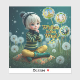 Deseos en el Pegatina del viento