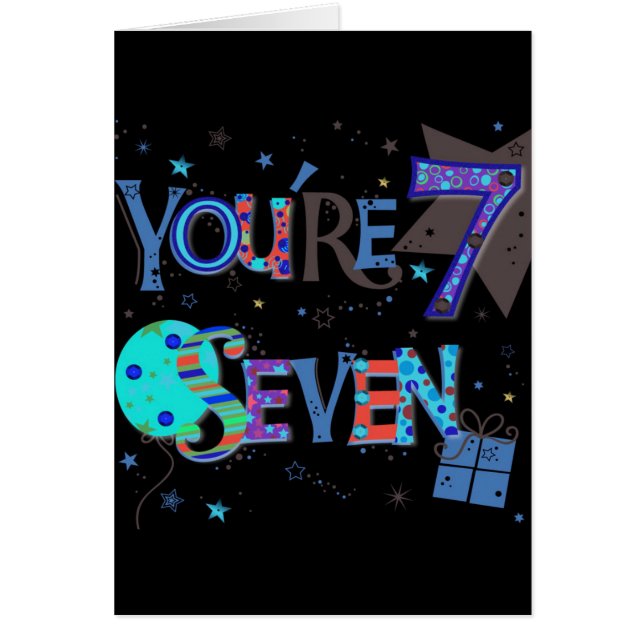 DESEOS ESPECIALES PARA USTED EN **7º CUMPLEAÑOS** (Frente)