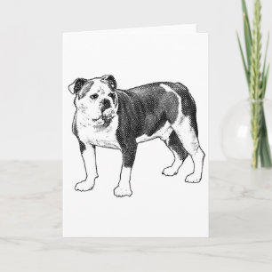 Deseos Felices, Tarjeta de Arte de Perro
