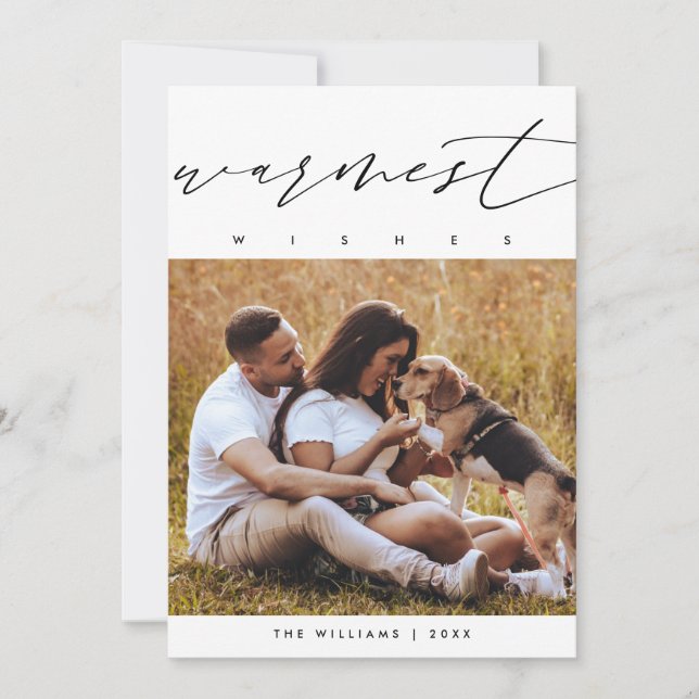 Deseos más Cálidos, Foto Familiar de Navidad Super (Anverso)