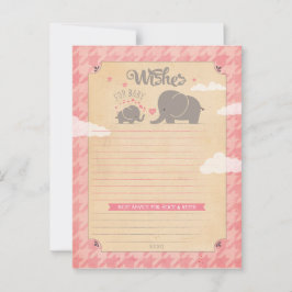 Deseos para la niña - Tarjetas de consejo para ele