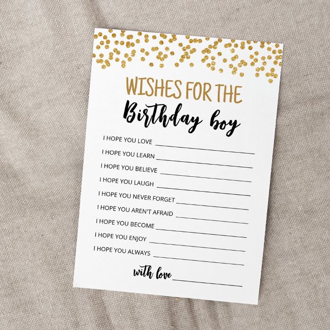 Deseos para la tarjeta de la fiesta de cumpleaños  (Subido por el creador)