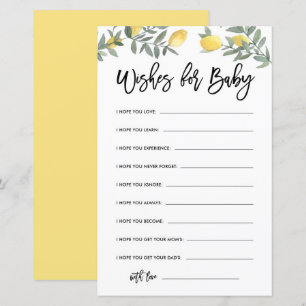 Deseos para tarjeta de bebé en la fiesta de Boho L