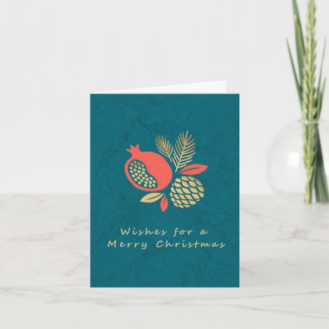Deseos para Tarjeta de Navidad (Anverso)