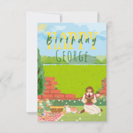 Deseos personalizados de cumpleaños para un gato b