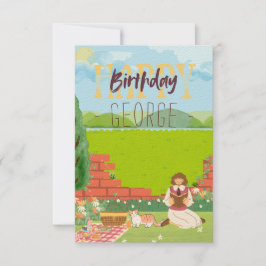 Deseos personalizados de cumpleaños para un gato b