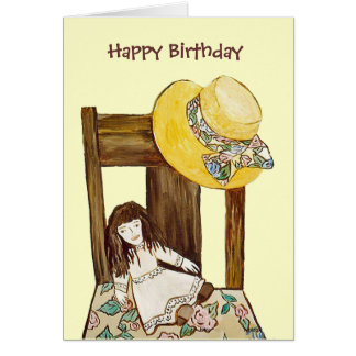 Deseos Por Verdadera Tarjeta De Cumpleaños