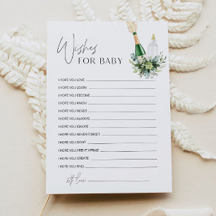 Deseos REMY De La Tarjeta De Consejos De Baby Show