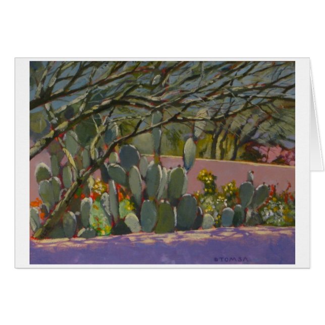 Desert Garden Cacti (Anverso (Horizontal))