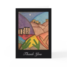 Desert Southwest Gracias Tarjeta De Saludo