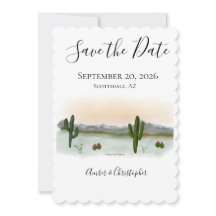 Desert Sunset Guardar la fecha